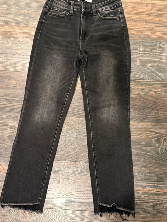 Flying Monkey Denim - Flying Monkey Black Cropped Jeans